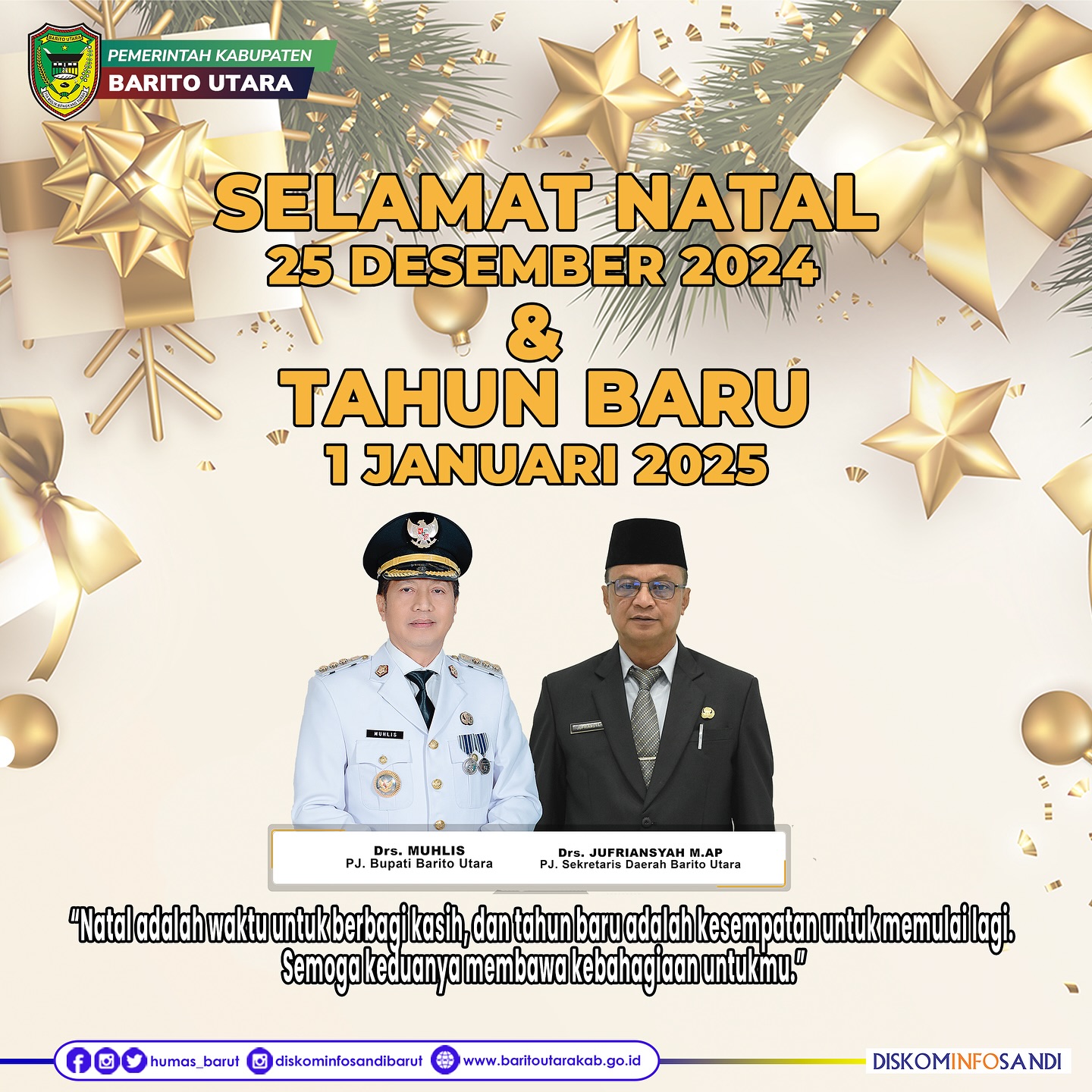 Selamat Hari Natal dan Tahun Baru