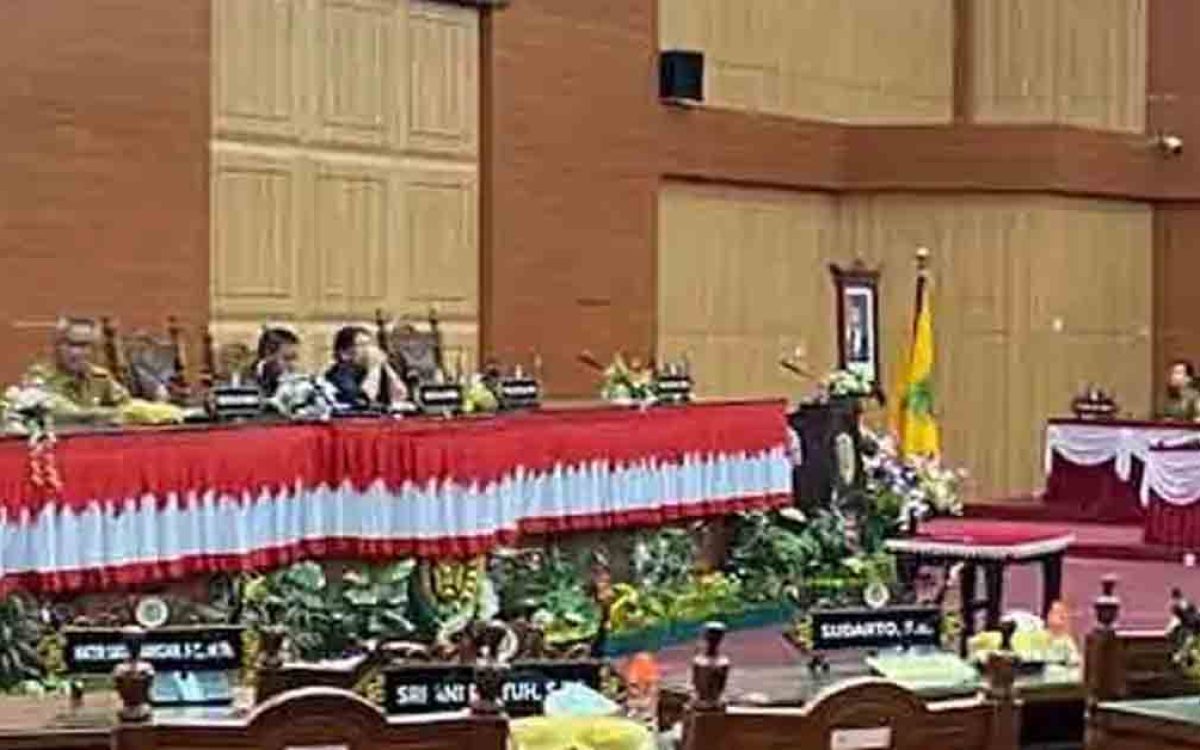 DPRD Kota Palangka Raya Gelar Rapat Paripurna